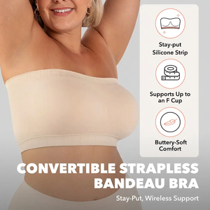 Comfortable Convertible Bandeau Bra