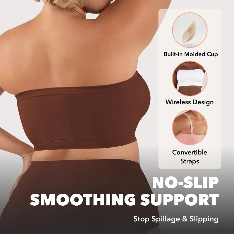 Comfortable Convertible Bandeau Bra